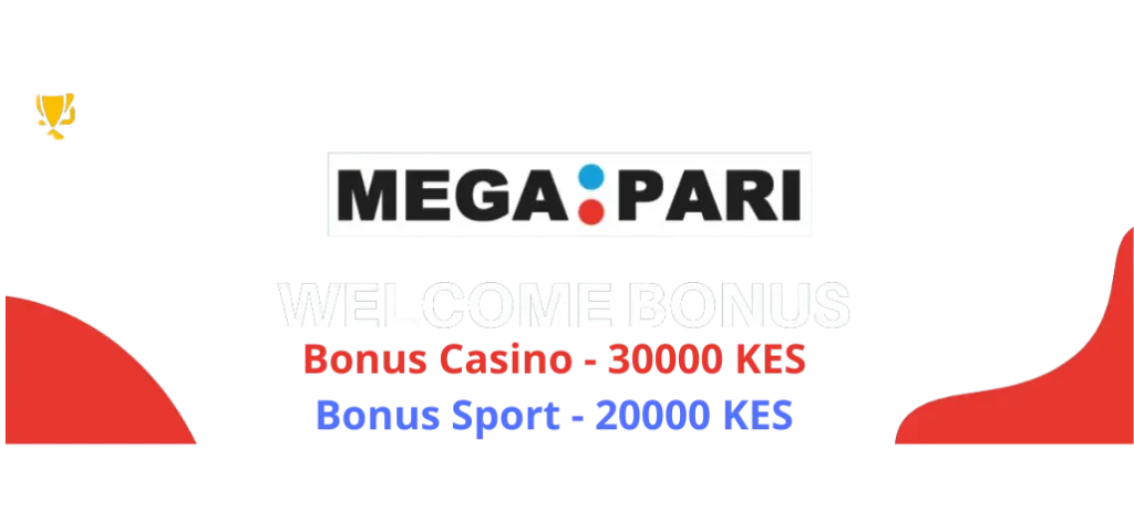 Megapari First Deposit Bonus 100% Up to KES 30,000